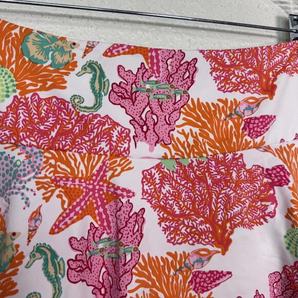 Jude Connally Skort Womens Small Coral Reef Seahorse Starfish Tropical Golf Prep - Picture 4 of 8